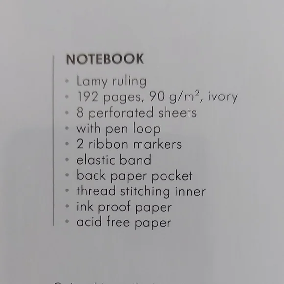 Silver Lamy Journal - Picture 4 of 4